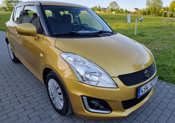 Suzuki Swift cena 35900 przebieg: 106000, rok produkcji 2014 z Gostyń małe 497